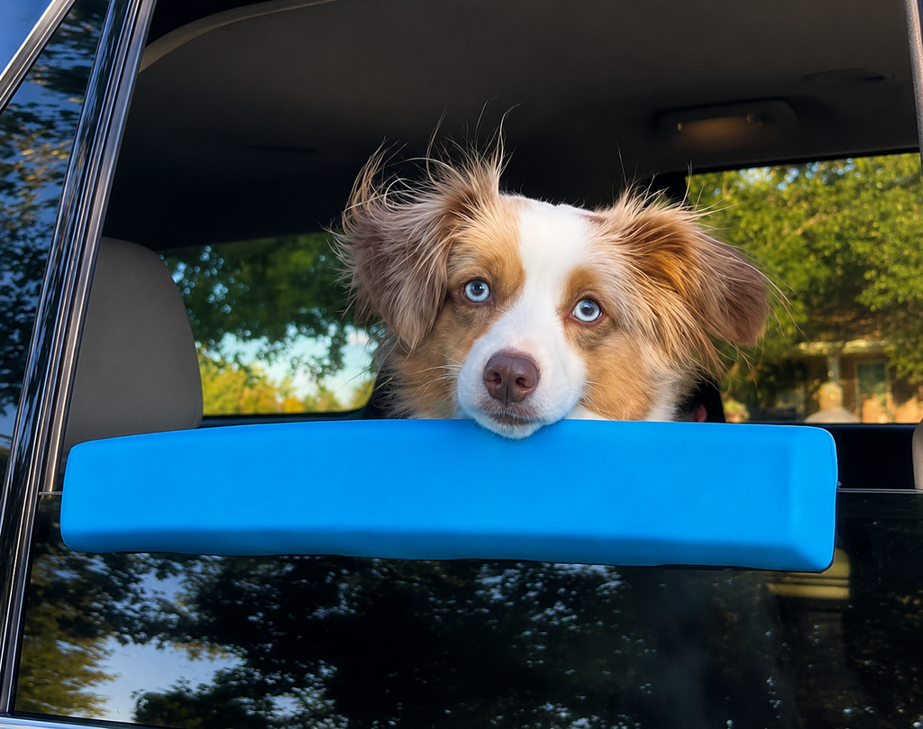 Dog Car Window Chin Rest  Soft Padded Window Armrest for Dogs