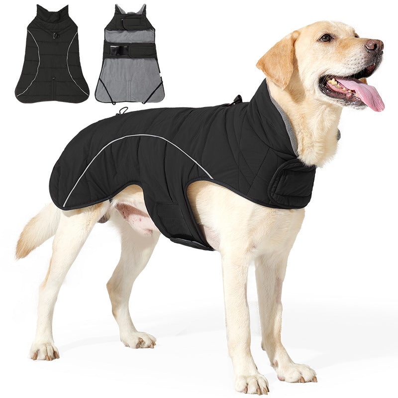 Dog Winter Turtleneck Coat  Warm Fleece Jacket