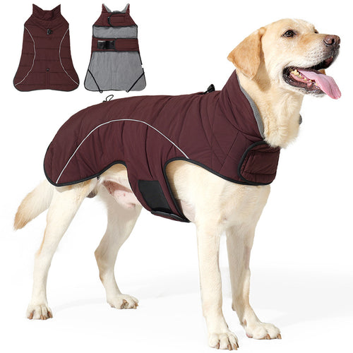 Dog Winter Turtleneck Coat  Warm Fleece Jacket